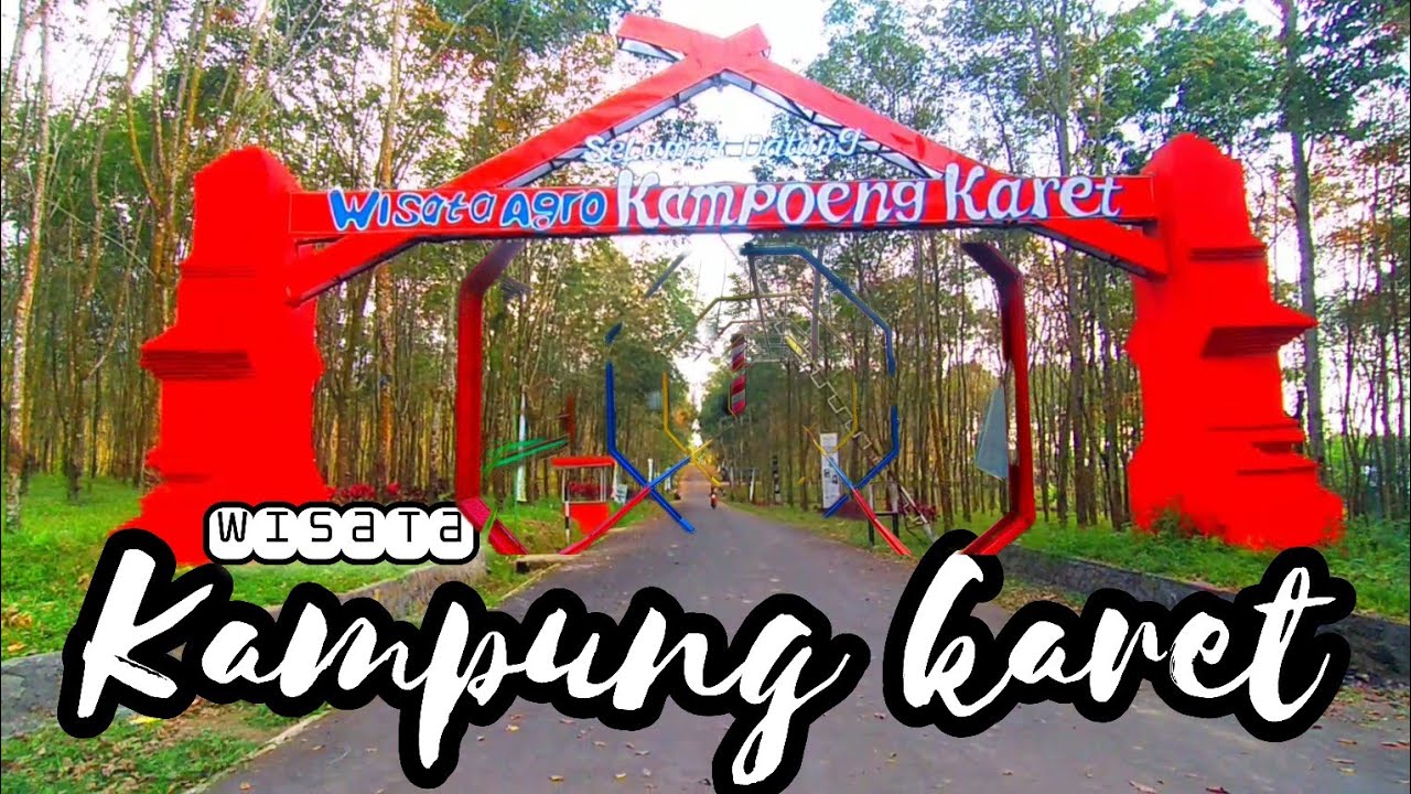  Wisata Agro Kampung Karet Karanganyar Sangat Sejuk Dan Indah YouTube