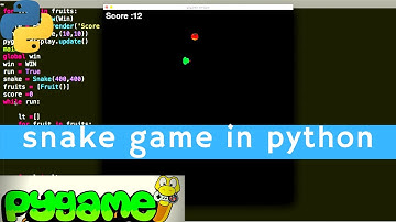 Snake game in python tutorial | Pygame tutorial for beginners |part 1|retro games