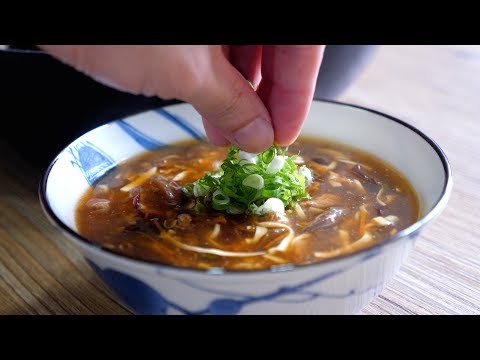 酸辣湯｜サンラータンの作り方（Hot and Sour Soup）