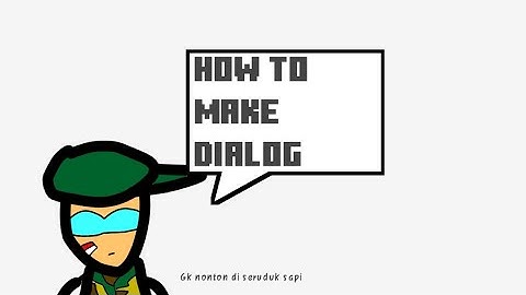 How to make dialog - Max2D [Eng And Indo sub]