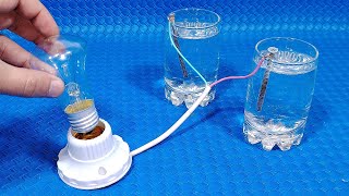 How to generate free electricity using water at home | Simple Tech