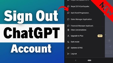 How To Sign Out of Chat GPT? Procedure Of Logging Out 2023
