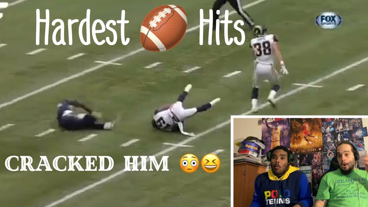 NFL Hardest Hits REACTION 😳 YouTube
