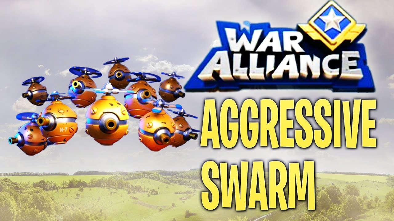 Aggressive with Swarm Card War Alliance PvP Royale - Gameplay (Android/HD)