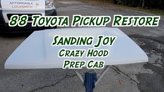 Toyota 4x4 Pickup  It Drives :) Paint Job  Sanding and Prep