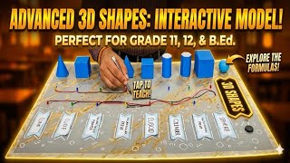Smart Teaching Idea 💡 3D Shapes Model for Classroom