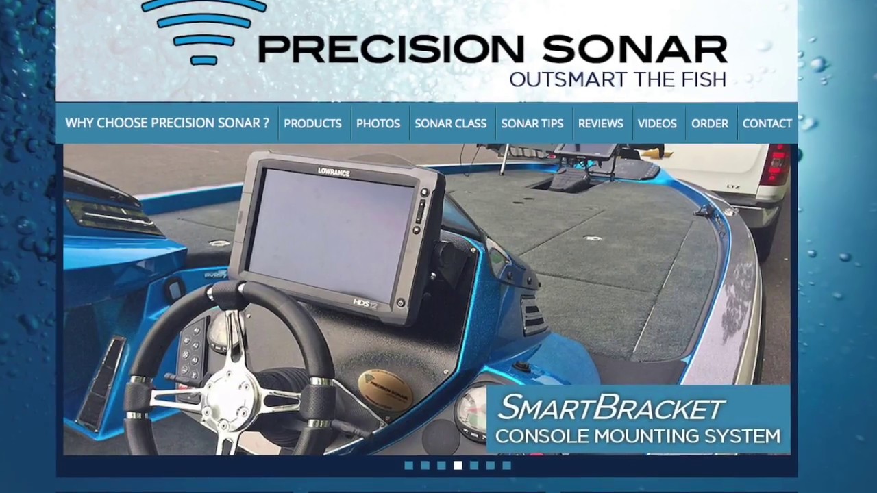 Precision Sonar, vibrating, vibration sonar, Lowrance HDS 12 