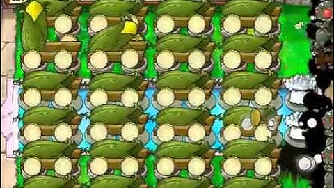 PvZ endless 24cob+ice strategy