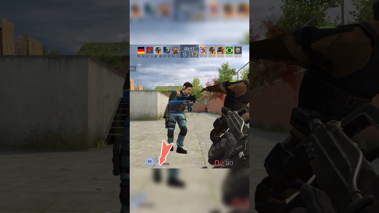 Crazy Wallbang Kill! 😱 Standoff 2 