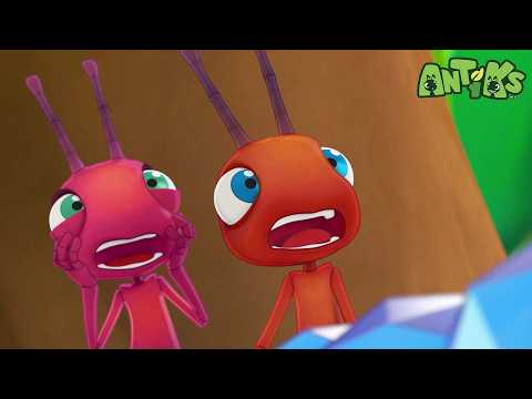 GLITTER Heist! Magpie Chase! ✨ | Antiks 🐜 | Funny Cartoons for Kids