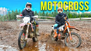 Adventurous Moments with Motocross in the Forest /w Murat Yazıcı