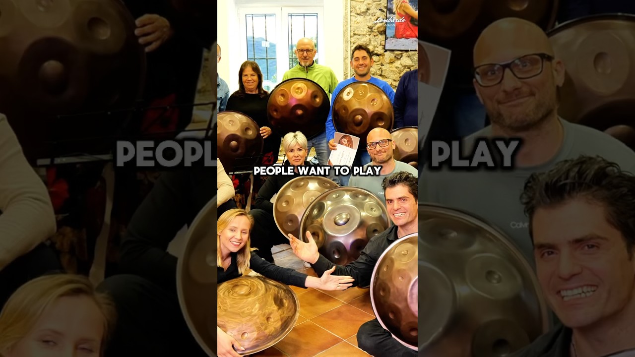 Why does the handpan continue to win more hearts? 🎶 #pantam #handpan #hang #hangdrum
