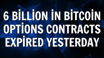 6 Billion in Bitcoin Options Contracts Expired Yesterday