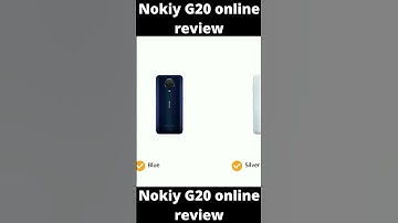 Nokia G20 Smartphone, Dual SIM 4G 4GB RAM/64GB Storage 48MP #short #short video buy Link description