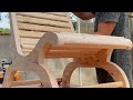 Awesome Woodworking Projects// Modern Outdoor Chairs To Elevate Views Of Your Patio & Garden