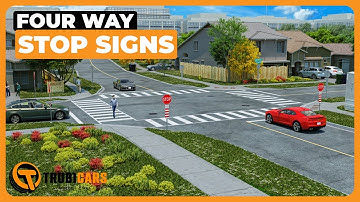What Are Four Way Stop Signs? Four Way Stop Signs Rules