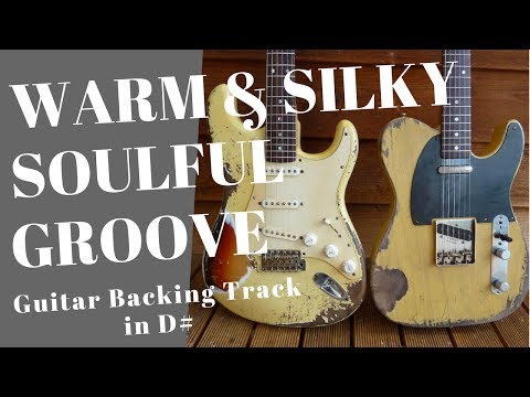 Warm Soulful Funky Groove | Guitar Backing Track Jam in D#