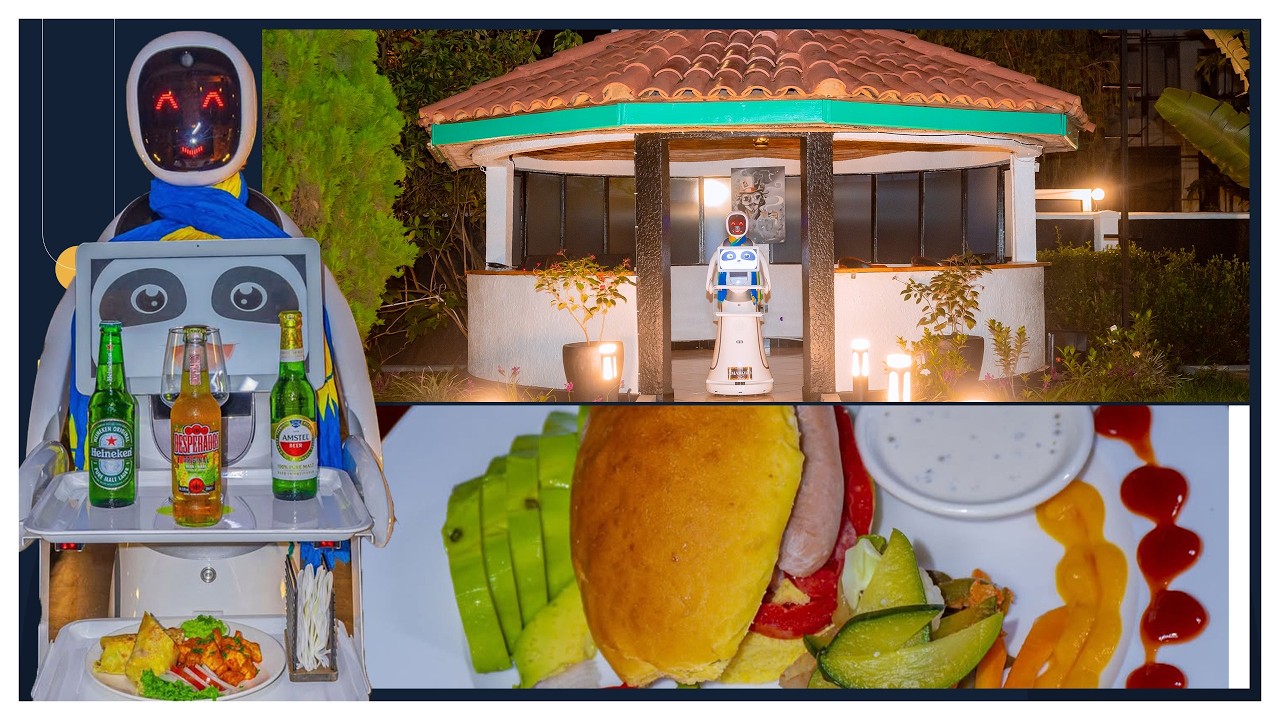 I Kigali ‘robots’ zisigaye zikoreshwa muri restaurant|| Twayisuye batwereka uko ikora