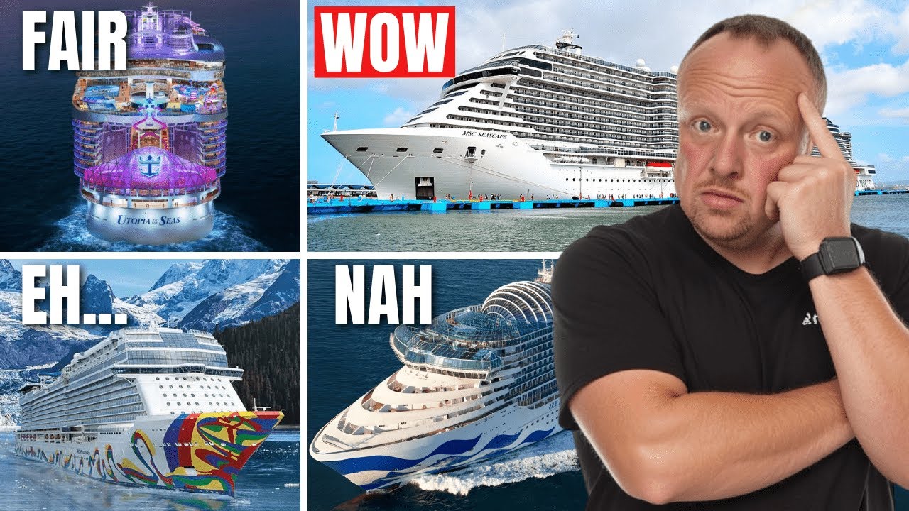 Ranking Every Cruise We Took in 2024 from Worst to Best