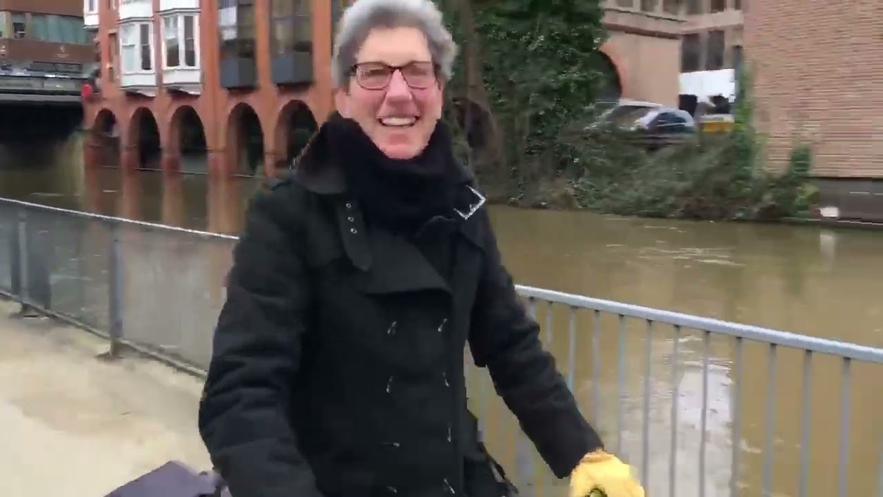 Mock news report - Guildford flooding - 18 Feb 2020