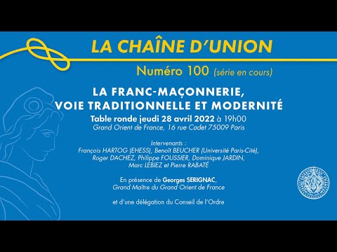 La Franc-maçonnerie, voie traditionnelle et modernité