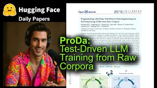 ProDa: Test-Driven LLM Training from Raw Corpora