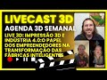 LIVECAST: IMPRESSÃO 3D E INDÚSTRIA 4.0 #impressao3d #3d #maker #industria #makers #lives #scs #tech