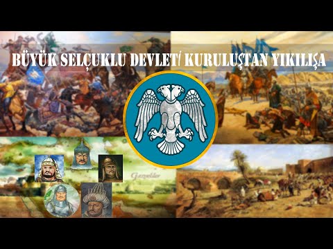 Büyük Selçuklu Devleti Kuruluştan Yıkılışa/1037-1157/Hızlı Anlatım/2D Harita Üstünde Anlatım #tarih