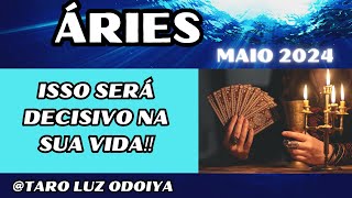 ÁRIES-MAIO 🪷ISSO SERÁ  DECISIVO NA SUA VIDA‼️ VAI FAZER VOCÊ PULAR DE ALEGRIA‼️