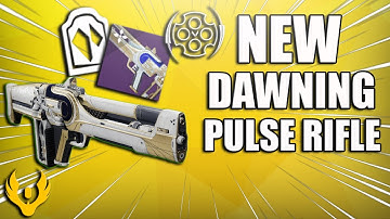 Stay Frosty God Roll Guide NEW DAWNING PULSE RIFLE | Destiny 2 Season Of The Seraph