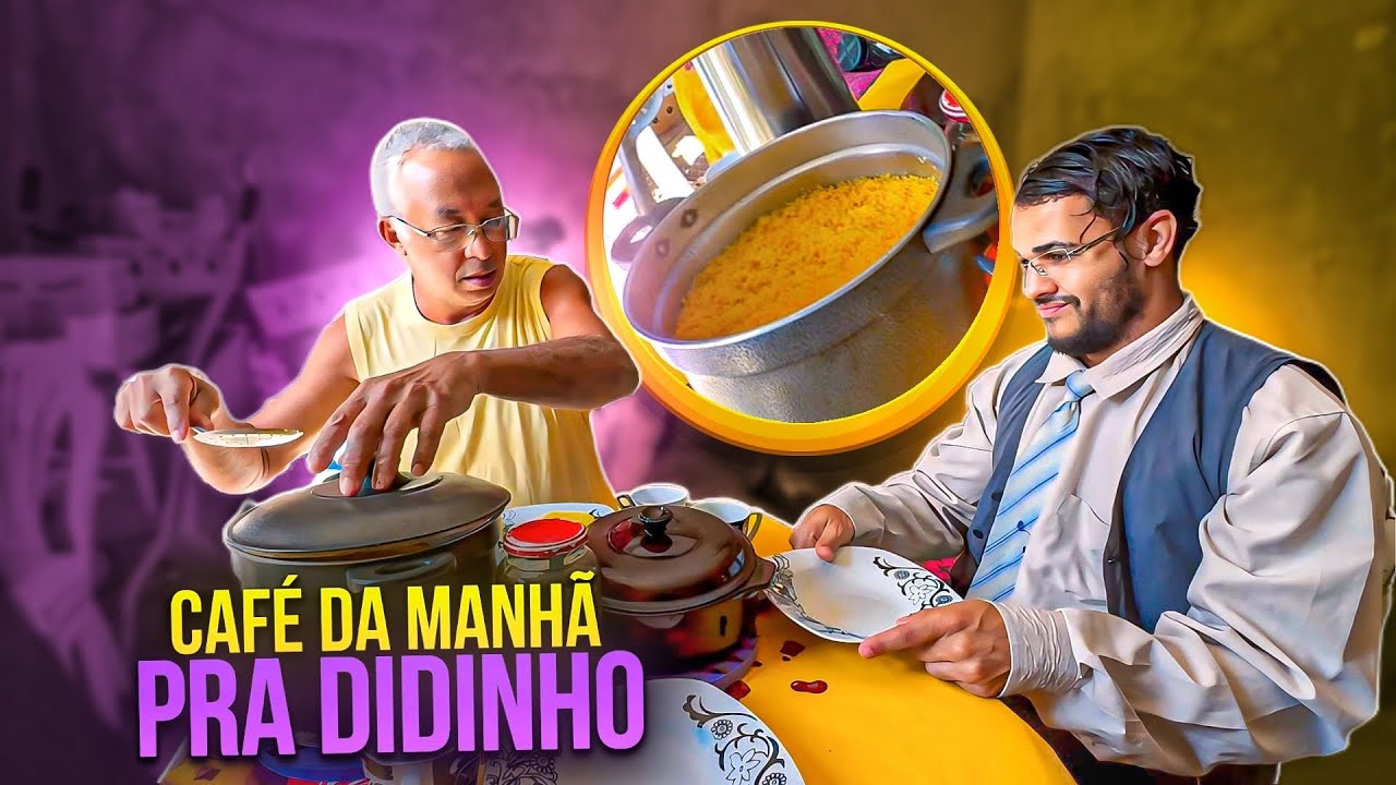 REI DO DANONE FEZ UM CAFÉ DA MANHÃ ESPECIAL PRA DIDINHO 🤣🤣🤣 | REI DO DANONE