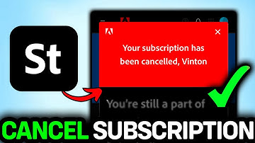 How To Cancel Adobe Stock Subscription On iPhone/Android 2025 | Cancel Adobe Stock Free Trial