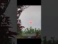 A strange colored sun appeared over Aurora,IL 5/16/23 #naperville #aurora #illinois #sun #eclipse