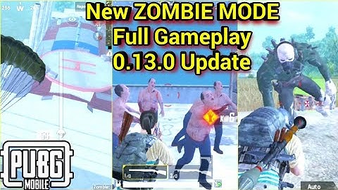 New ZOMBIE MODE Full Gameplay - Zombie: Survive Till Dawn 2 - PUBG MOBILE 0.13.0 Update