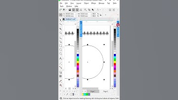 CorelDRAW Tutorial for Beginners | Effects Artistic Media #textefiting