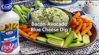 Bacon Avocado Blue Cheese Dip Recipe