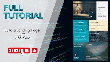 Landing Page with CSS Grid - Part 1