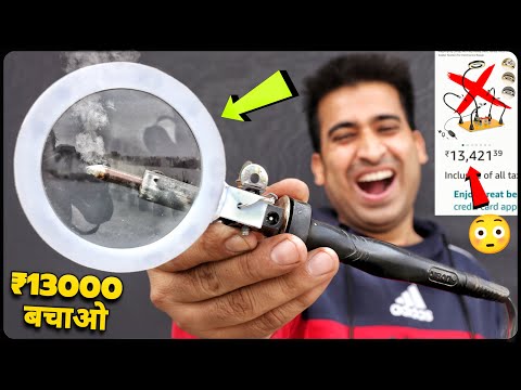 How To Make Amazing Magnifier Soldering Station At Home 