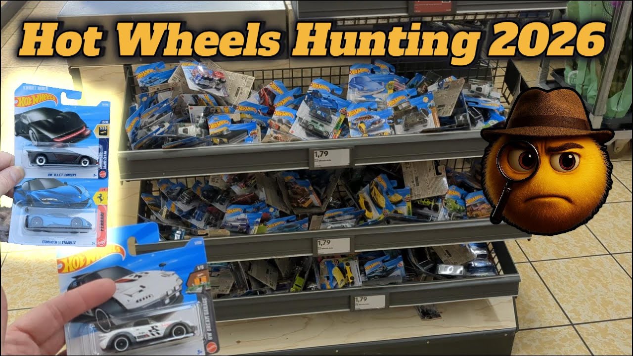 Hot Wheels Hunting 2026 ! Start des Jahres