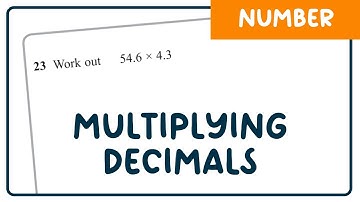 How to MULTIPLY DECIMALS | Edexcel Foundation GCSE Maths | Jun 2017 Paper 1F Q23