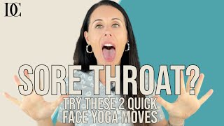 Sore Throat? Try These 2 Quick Face Yoga Moves! by Face Yoga Expert 1,702 views 1 month ago 3 minutes, 47 seconds