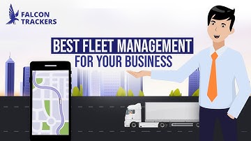Falcon Trackers | GPS Vehicle & Asset Tracking | 2D animation Explainer Video