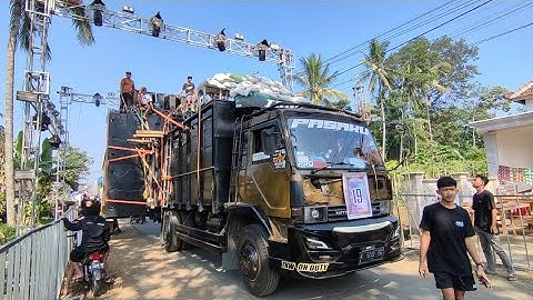 IRING IRINGAN SOUND SYSTEM MENUJU GARIS START KARNAVAL PURWOSEKAR TAJINAN