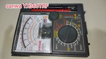 sanwa YX360TRF multimeter repair