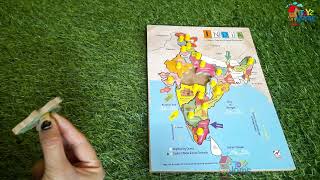India Map Wooden Puzzle Set screenshot 4