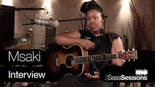 ★ Msaki - Interview - 2Seas Session #8 - Bahrain - 2 Seas Studio Sessions