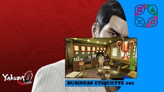 Yakuza 0 - Business Etiquette 101