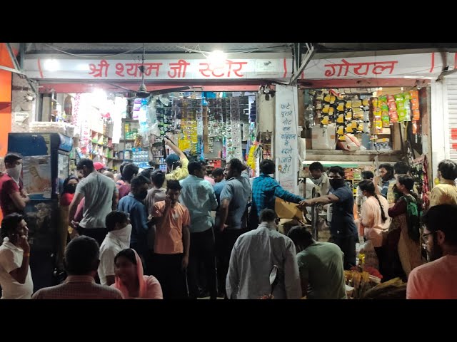 #21daylockdown effect at Grocery Shop after PM Modi's Announcement | New Delhi, India