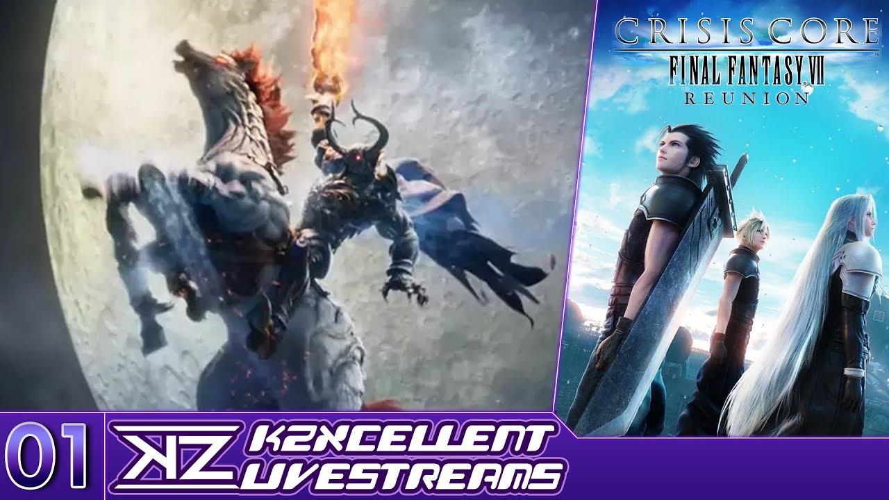 The Ultimate Remaster?! | Crisis Core: Final Fantasy VII Reunion (Part 1) | KZXcellent Livestream