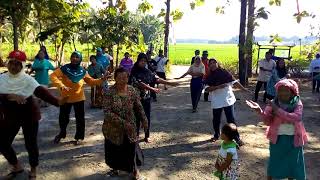 Senam lansia rutin.senam angguk kulonprogo